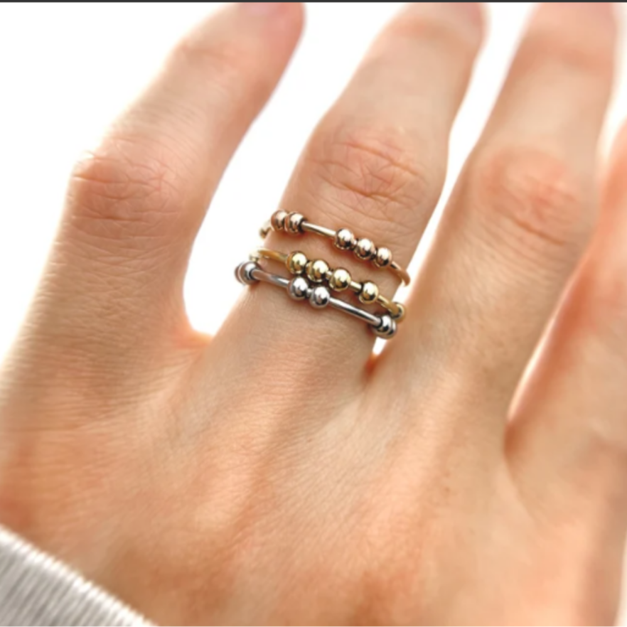Fidget Beads Ring